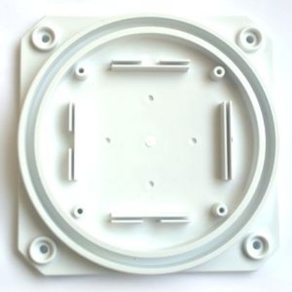 Picture of BASE WHITE LED LIGHT FIXTURE 150x150x15mm