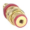 Picture of BANANA SOCKET 4mm RED GOLD PLATED