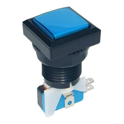 Picture of PUSH BUTTON SWITCH ILL-BL 33x33x60 N/L