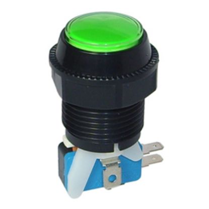 Picture of SWITCH PUSH BUTTON ILL-GR 25x60x28 N/L