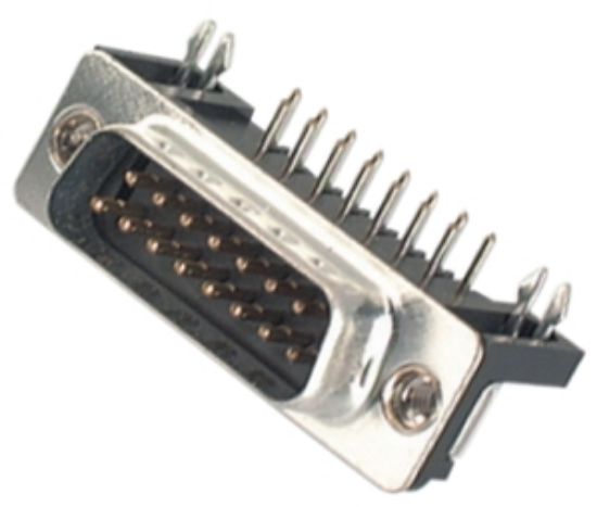 Picture of PLUG D-SUB 37W PCB R/A METAL