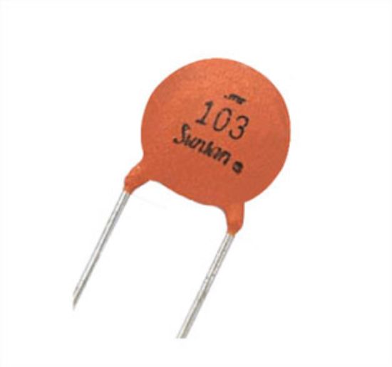Picture of CERAMIC CAPACITOR DISK 5.6pF 50V P=2.5mm