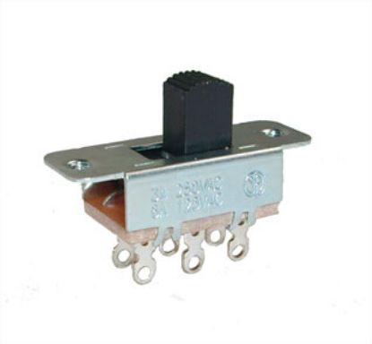 Picture of SLIDE SWITCH DPDT 250V 3A