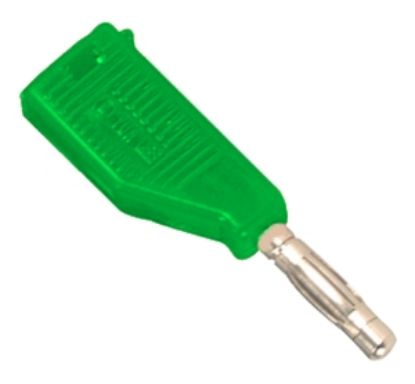 Picture of PLUG BANANA 4mm GREEN REC TOP-ST