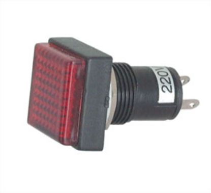 Picture of LAMP NEON 220VAC D=15mm SQ RED