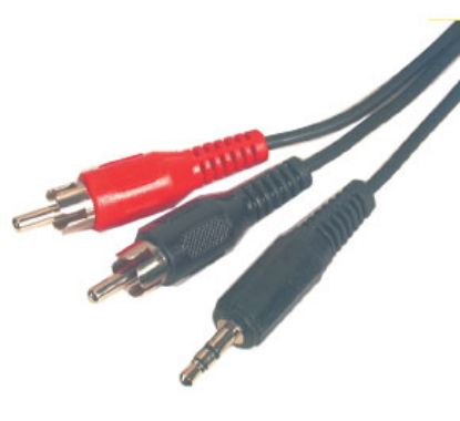 Picture of LEAD STEREO PLUG 3.5-2xRCA 1.5