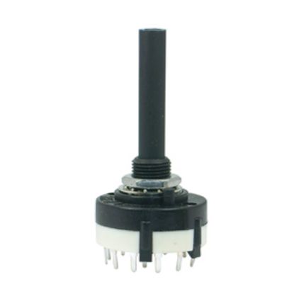Picture of ROTARY SWITCH 2POL 6POS MBB SOL PCB PIN