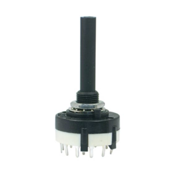 Picture of ROTARY SWITCH 2POL 6POS MBB SOL PCB PIN