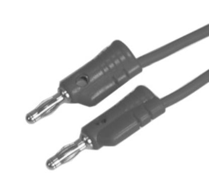 Picture of LEAD BANANA PLUG 4MM 900MM BK