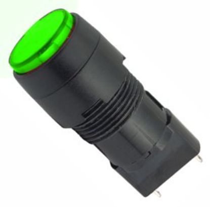 Picture of INDICATOR GRN 220V D=16 RND