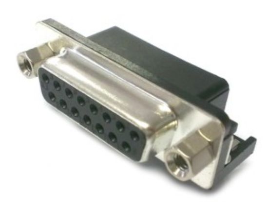 Picture of SOCKET D-SUB 15W PCB R/A METAL