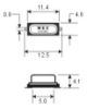 Picture of CRYSTAL HC-49SMD  27.000MHz