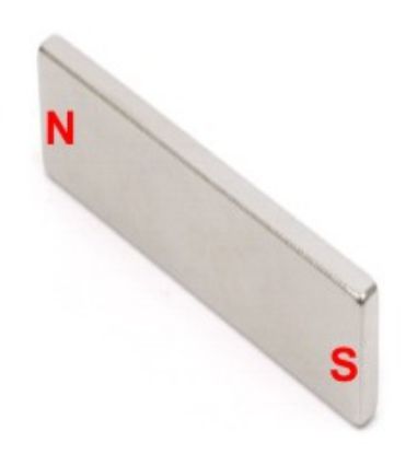 Picture of POLARISED MAGNET NEO N35  50x10x10mm