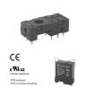 Picture of RELAY BASE / SOCKET DPDT 8P 15.7 BK PCB