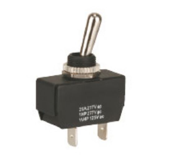 Picture of LARGE TOGGLE SWITCH SPST 2P W/PROOF TER