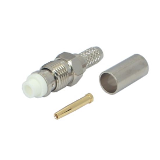 Picture of FME-SOCKET CRIMP  RG58U 3-PC