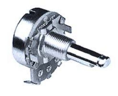 Picture of POTENTIOMETER S/T LOG P/M 24MM 500K SOL