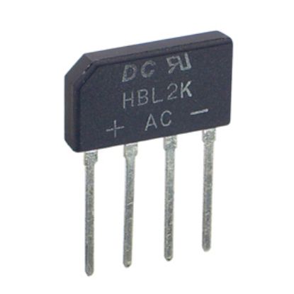 Picture of BRIDGE RECT SIL +AA-  800V  2A