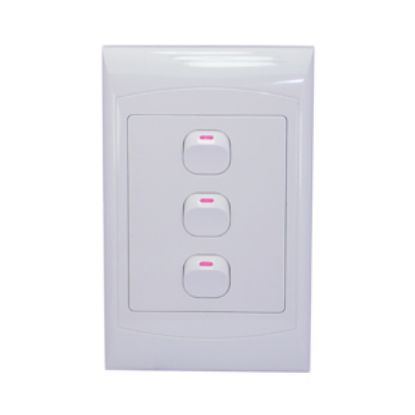 Picture of SWITCH MAINS LIGHT 3W 2x4