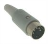 Picture of PLUG DIN IN-LINE 5P GREY