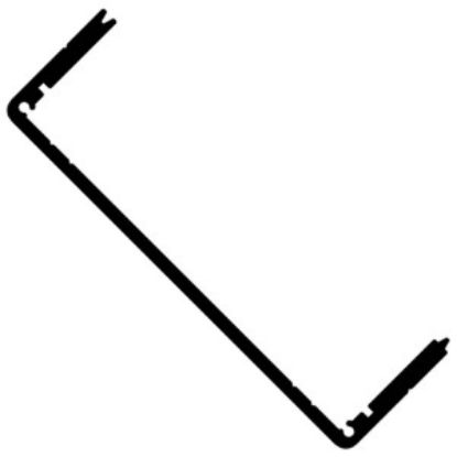 Picture of E2 EXTRUSION 108x34x200mm BLACK