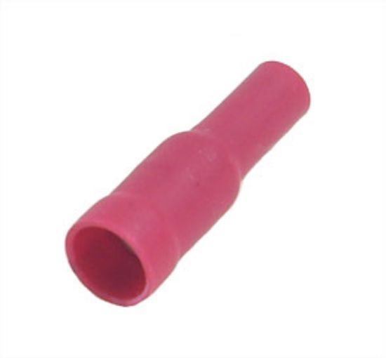 Picture of BULLET INSULATED SOCKET TERMINAL 4mm RED