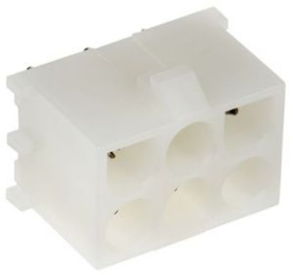 Picture of HEADER 6W P/MNT 350431-1