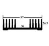 Picture of HEATSINK LIP 19488 NAT    20mm