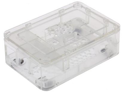 Picture of ENCLOSURE CLEAR RASPBERRY PI B+ 4W