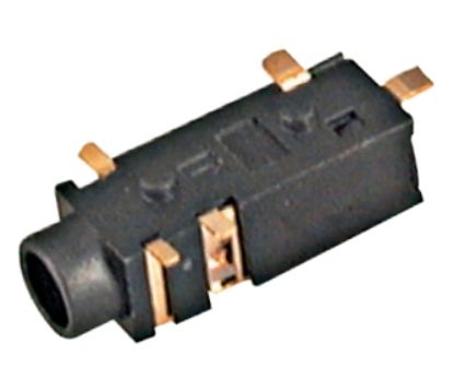 Picture of SOCKET 3.5 STEREO R/A SMD 3P
