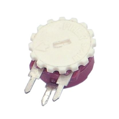 Picture of PRESET 10MM S-ADJ T/WHEEL RD 500K CERMET