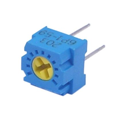 Picture of TRIMPOT T-ADJ S-TURN 6.8mmSQ 20K