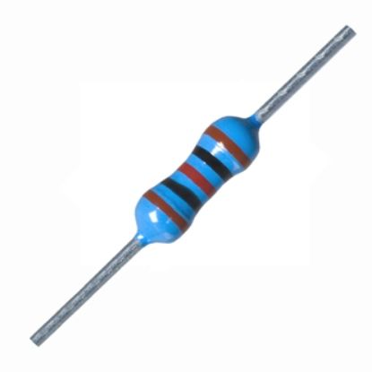 Picture of RESISTOR 1/4W ROUND M/F 1% 50E