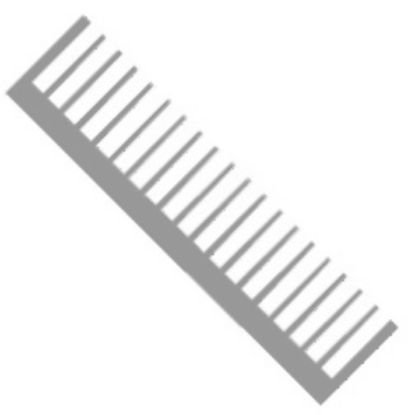 Picture of HEATSINK 200WIDE COMB 34670 MILL, 995mm LONG