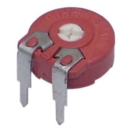 Picture of PRESET 10MM TOP-ADJ SLOT RED 470E CERMET