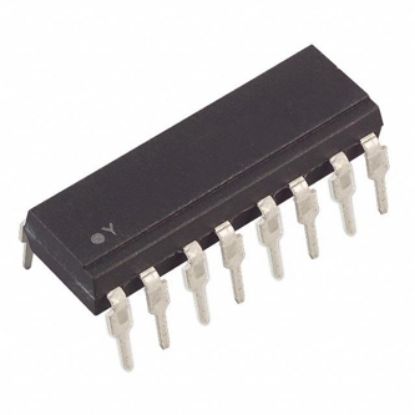 Picture of OPTOCOUPLER DIP 4CH 5KV CTR=50