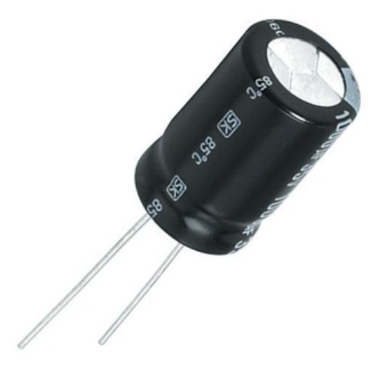 Picture of RADIAL ELECTROLYTIC CAPACITOR 2200uF 25V 85D