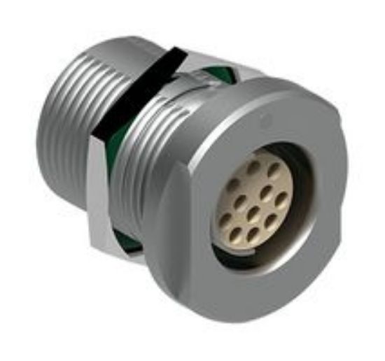 Picture of RECEPTACLE PANEL MOUNT 4W