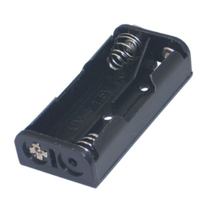 Picture of HOLD BAT  2xAAA CLIP BK =