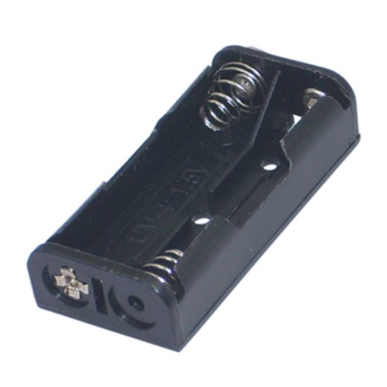 Picture of HOLD BAT  2xAAA CLIP BK =