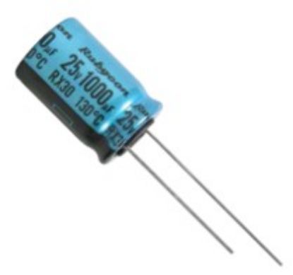 Picture of ELECTROLYTIC CAPACITOR RADIAL 47uF 50V HT 8x11.5 P=3.5