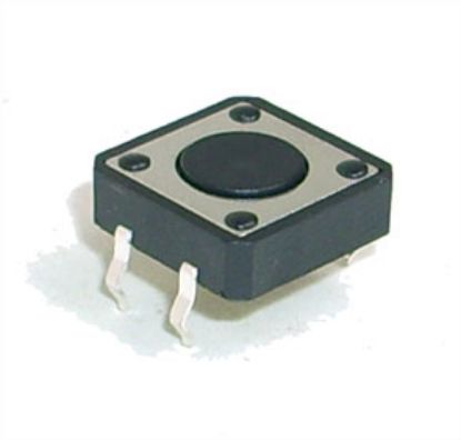 Picture of PCB TACTILE SWITCH DIL 12x12x4.3mm - DEBULK