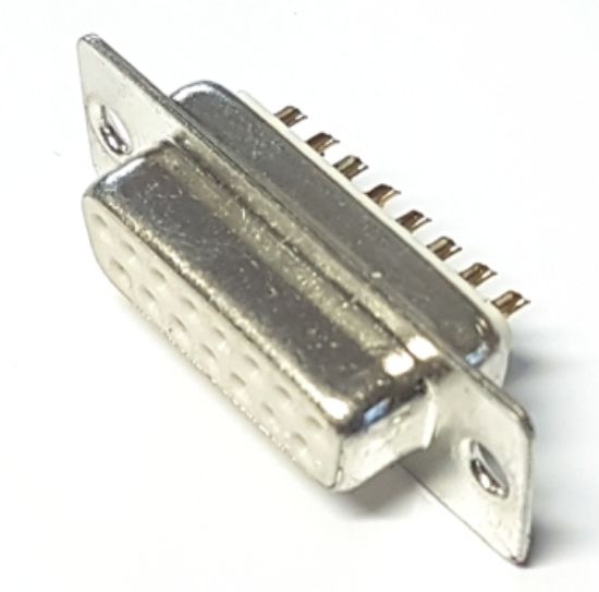 Picture of SOCKET D-SUB 15W PANEL MNT SOLDER STR METAL