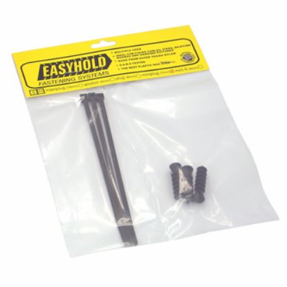 Picture of PLUG - CABLE FIXING BLACK 7mm W/CABLE TIE