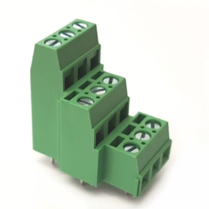 Picture of Terminal block 5mm Triple deck