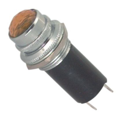 Picture of HOLDER LAMP/IND   E10  AMBER / ORANGE