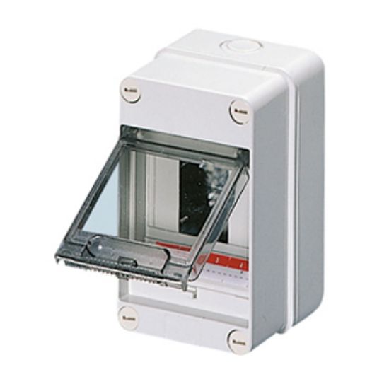 Picture of IP55 ENCLOSURE FLIP LID 170x105x98 WHITE