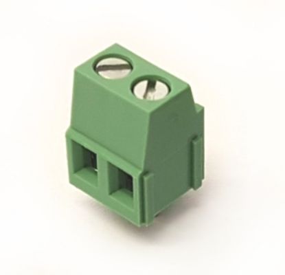 Picture of TERMINAL BLOCK STR 2W 5.00 GREEN PCB