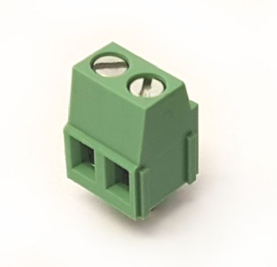 Picture of TERMINAL BLOCK STR 2W 5.00 GREEN PCB