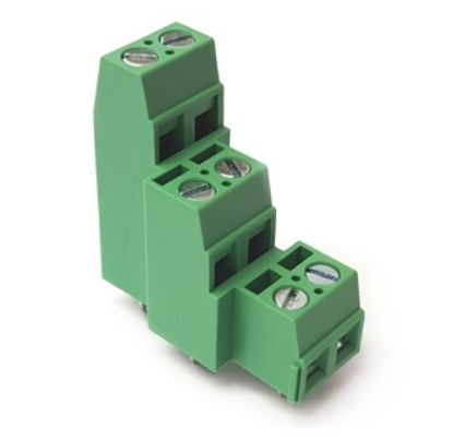 Picture of Terminal block 5mm triple deck 15A 250V